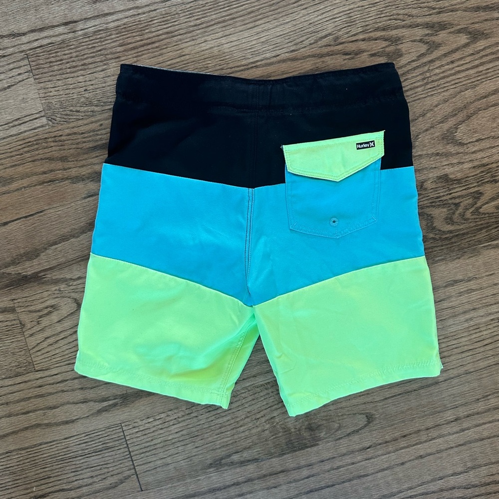 Hurley Kids Multicolor and Red Board Shorts - Picture 7 of 7
